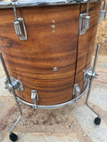 Vintage Rogers KOA 18x16 Script Badge Power Tone Floor Tom Drum12