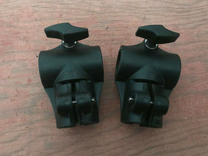 2 Roland UNBREAKABLE V Drum Rack Clamp Arm Bar Mounts T Clamps 1.5"