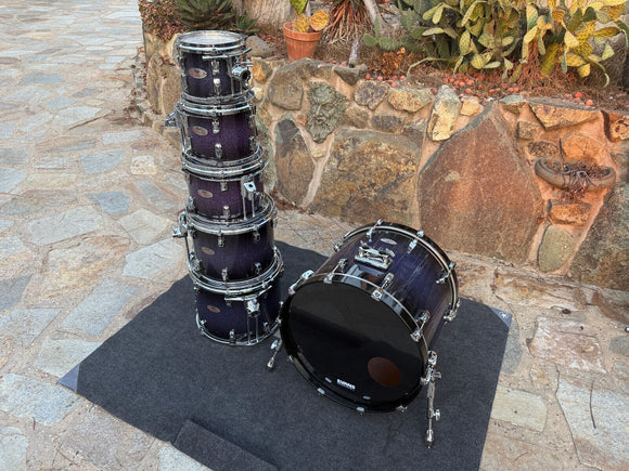 Pearl Reference Purple Craze 6pc Drum Set kit!! Excellent Condition!