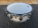 Dw Collectors White Marine Pearl 14x5 Snare Drum8