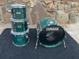 Yamaha Recording Custom 4pc Drum Set kit Aqua - 20" Bass