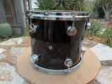 DW Collectors Piano Black Maple 13 x 11 Tom Drum Collector's - EXCELLENT5