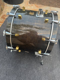 Yamaha Maple Custom 22x16 Bass Drum - Black Maple5