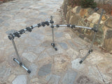 Gibraltar Two Sided Curved Drum Rack w/ 10 CLAMPS!!
