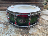 Yamaha Live Custom Oak Emerald Shadow 14x5.5 Snare Drum