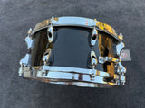 Yamaha MSD14AF Anton Fig 14x6" Maple Snare - Black Lacquer - DIECAST HOOPS