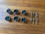 6 pack Vintage DW / Camco Collectors Turrent 80's 90' Style drum lugs2
