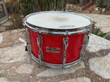 Yamaha Recording Custom 9000 - Hot Red 14"x8 snare drum