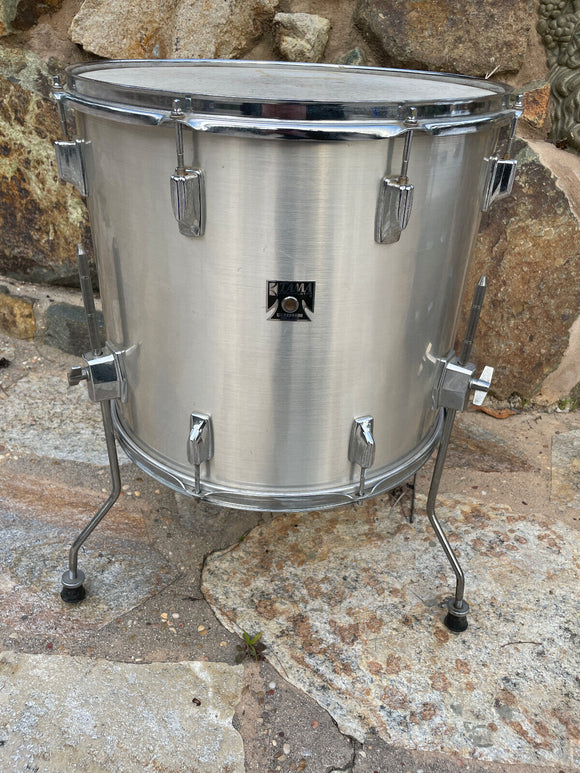 Tama Imperialstar 80's  Platina Finish Imperial Star 18 x 16 Floor Tom Drum