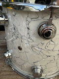 DW Collectors 5pc Drum Set White Marble w/ 20 inch kick!11