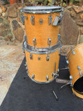 Ludwig Classic Maple 3 pc Drum Set kit -Natural Finish3