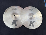 Zildjian K Custom Dark Hi-hat Cymbals - 14 inch