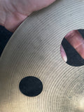Zildjian 14" Cut HIhat cymbal Effects Cymbal holes - 984 grams