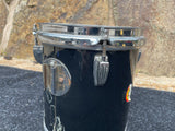 Ludwig Black Cortex 70's 8" Concert Tom for drum set kit - READ