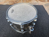 Dw Collectors 12x8" black galaxy Tom Drum - Satin Chrome  - Excellent7