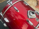 Tama SUPERSTAR Candy Apple Red POWER 8pc Concert Tom Drum Set kit!!11