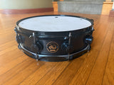 Dw Collectors Satin Black 14x5.5 Snare Drum0