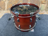Rare 1980's vintage Tama Superstar 20x14 Bass Drum Super Mahogany13