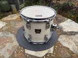 Tama Superstar 80's White Tom Drum - 10x9 Birch Wood8