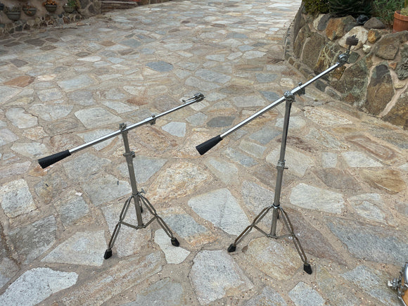 TWO PACK VintageSOUND PERCUSSION Boom Cymbal Stand Heavy Duty Double Braced