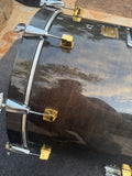 Yamaha Maple Custom 22x16 Bass Drum - Black Maple4