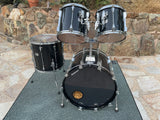 VIntage Tama Granstar II 4pc Drum Set Kit Black 22x16,12x11,13x12,16x16