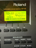 Roland Td-10 EXPANDED VDrum Module Brain td103