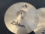 Zildjian 14 inch A Zildjian New Beat Hi-hat Cymbals1