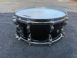 Yamaha MSD14AF Anton Fig 14x6" Maple Snare - Black Lacquer - DIECAST HOOPS