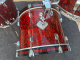 Ludwig Classic Maple "Downbeat" Outfit in Sunset Diamond Pearl 12x8,14x14,20x144
