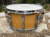 Tama Superstar 14x6.5 Snare Drum - Natural maple Finish