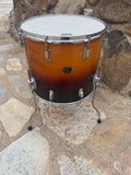 RARE Tama Superstar Sunburst FInish 18 x 16" Floor Tom Drum2