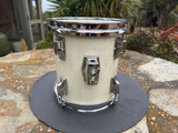 Tama Superstar 80's White Tom Drum - Birch Wood5