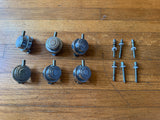 6 pack Vintage DW / Camco Collectors Turrent 80's 90' Style drum lugs0