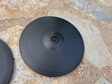 TWO PACK Roland CY-14  DRUM CRASH Black Cymbal Trigger CY14C2