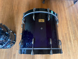 Pearl Masters Studio Birch 5pc Drum Set kit - Midnight Fade8