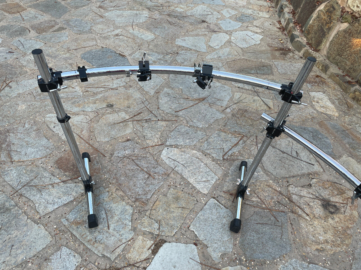 Gibraltar Two Sided Curved Drum Rack – Blakes Drum Shop