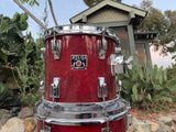 VIntage Tama Superstar Cherry Wine 5pc Drum Set kit 22,10,12,13,16