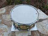 Yamaha Brass 14x7 Snare Drum with Nouveau Lugs SD447022