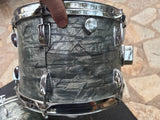 Vintage Ludwig downbeat Sky Blue Pearl Drum set Kit 196511
