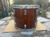 Tama Superstar Mahogany 15x12 Tom Drum Vintage 80's9