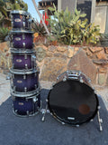Pearl Reference Purple Craze 6pc Drum Set kit!! Excellent Condition!