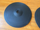 TWO PACK Roland CY-14  DRUM CRASH Black Cymbal Trigger CY14C1
