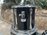 VIntage Tama Granstar II 3pc Drum Set Kit Black 22x16,13x12,16x16