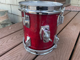 Tama Superstar Cherry 8x9 Vintage 80's Tom Drum !!