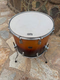 RARE Tama Superstar Sunburst FInish 18 x 16" Floor Tom Drum15