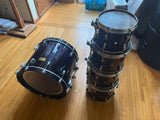 Pearl Masters Studio Birch 5pc Drum Set kit - Midnight Fade18
