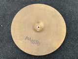 Paiste 20” 404 Ride Early 80s - Aged 2050 grams
