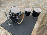 DW Collectors Black Velvet 4 pc Drum Set kit 24x18, 12x9, 14x14, 16x16