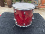 Tama Superstar Cherry 18x16" Floor Tom Drum 80's
